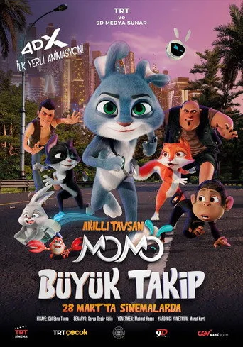 Akıllı Tavşan Momo: Büyük Takip (2025) posteri