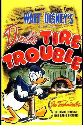 Donald'ın Lastik Sorunu (1943) posteri