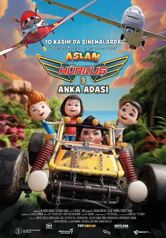 Aslan Hürkuş 3: Anka Adası (2023) posteri