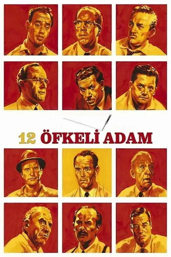 12 Öfkeli Adam (1957) posteri