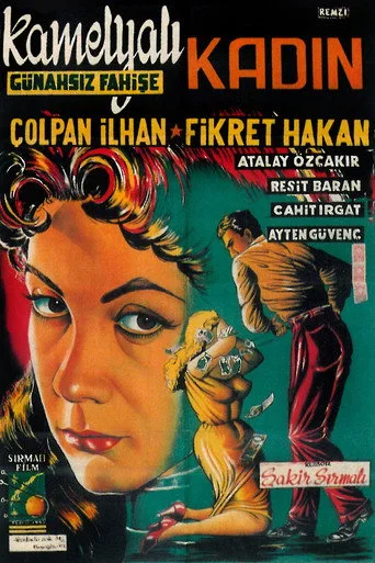 Kamelyalı Kadın: Günahsız Fahişe (1957) posteri