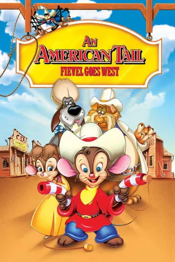 Amerikan Fare: Batıya Yolculuk (1991) posteri
