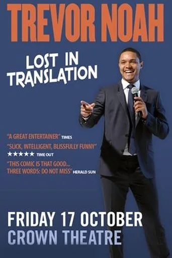 Trevor Noah: Lost In Translation (2015) posteri
