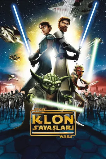 Star Wars: Klon Savaşları (2008) posteri