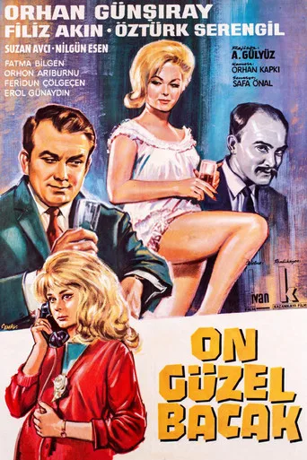 On Güzel Bacak (1964) posteri