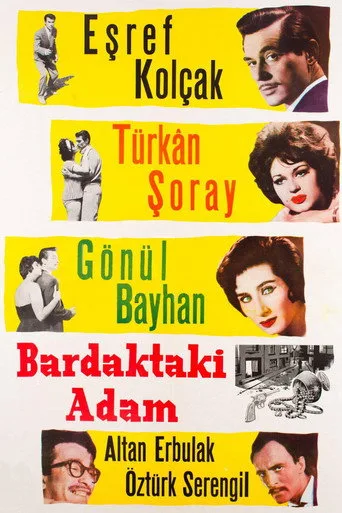Bardaktaki Adam (1962) posteri
