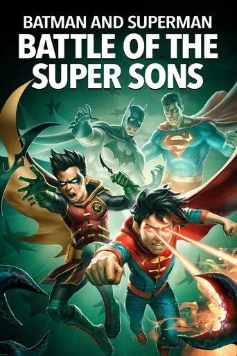 Batman ve Süpermen: Süper Oğulların Savaşı (2022) posteri