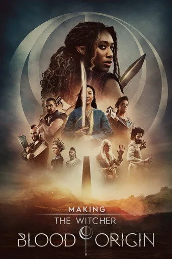 Making The Witcher: Blood Origin (2022) posteri