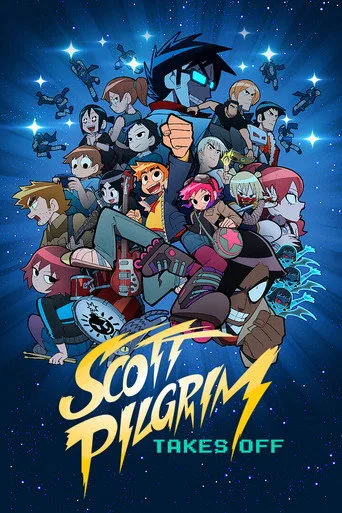 Scott Pilgrim Takes Off (2023) posteri
