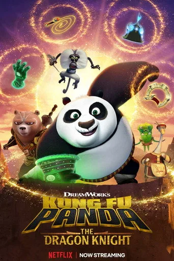 Kung Fu Panda: Ejderha Şövalye 3. sezon posteri