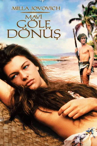 Mavi göle dönüş (1991) posteri