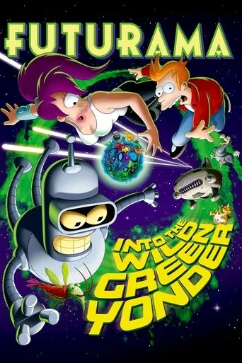 Futurama: Vahşi Yeşil Bir Geleceğe Doğru (2009) posteri