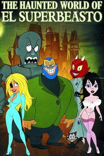 The Haunted World of El Superbeasto (2009) posteri