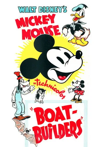 Mickey ve Dostları Gemi Yapıyor (1938) posteri