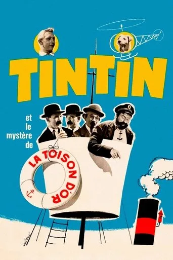 Tenten ve Altın Post (1961) posteri