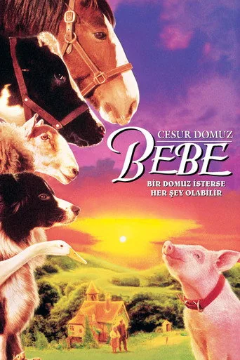Cesur Domuz Bebe (1995) posteri
