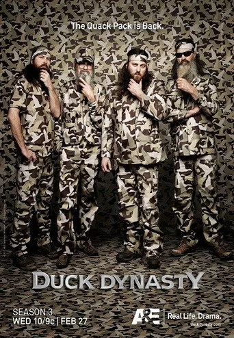 Duck Dynasty 3. sezon posteri