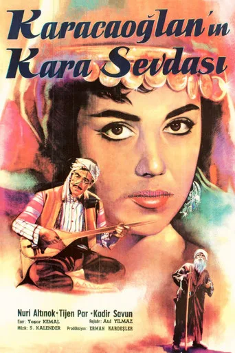 Karacaoğlan'ın Kara Sevdası (1959) posteri