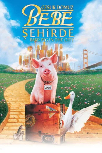 Cesur Domuz Bebe: Şehirde (1998) posteri