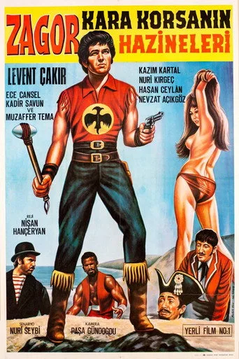Zagor: Kara Korsanın Hazineleri (1971) posteri