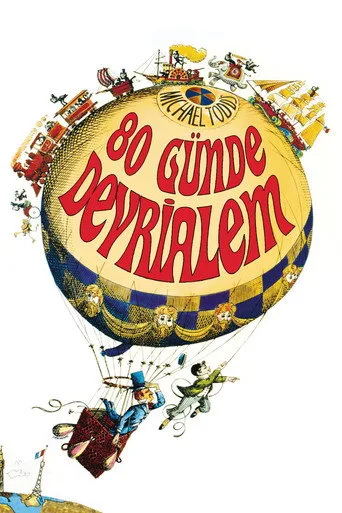 80 Günde Devr-i Alem (1956) posteri