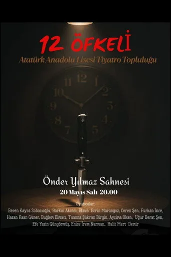 12 Kızgın (2025) posteri