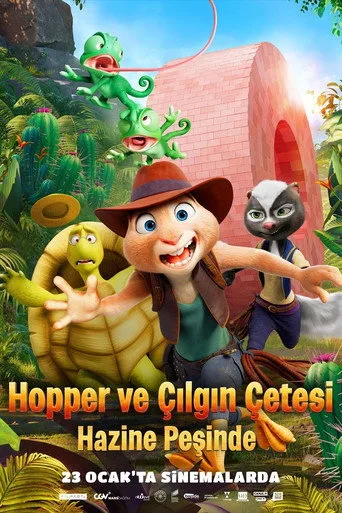 Hopper ve Çılgın Çetesi Hazine Peşinde (2025) posteri