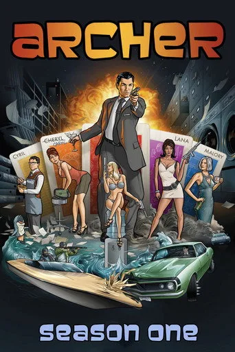 Archer 1. sezon posteri