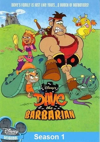 Dave the Barbarian 1. sezon posteri