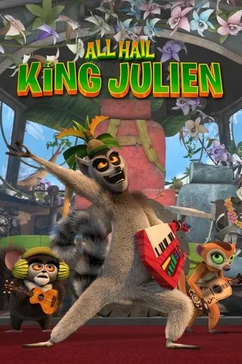 Çok Yaşa, Kral Julien (2014) posteri