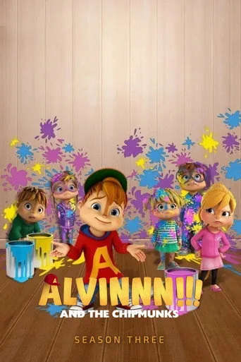 Alviiin!!! Ve Sincaplar 3. sezon posteri