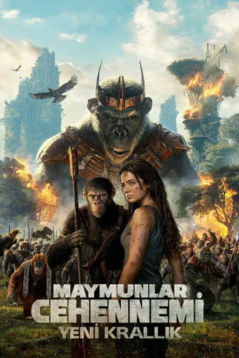 Maymunlar Cehennemi: Yeni Krallık (2024) posteri