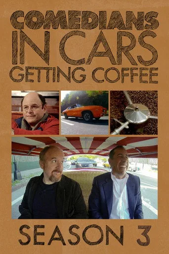 Comedians in Cars Getting Coffee 3. sezon posteri