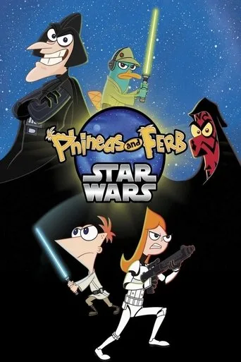 Fineas ve Förb: Star Wars (2014) posteri