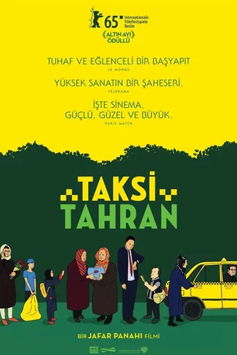 Taksi Tahran (2015) posteri