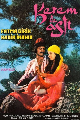 Kerem ile Aslı (1971) posteri