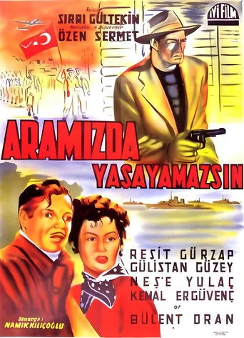 Aramızda Yaşayamazsın (1954) posteri