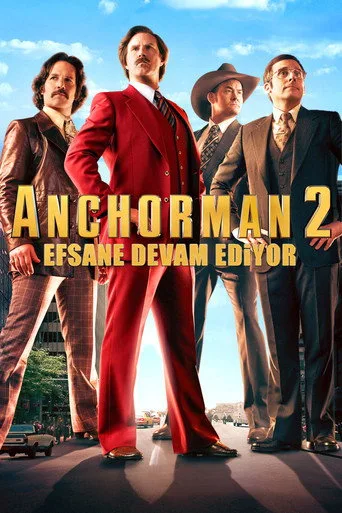 Anchorman 2: Efsane Devam Ediyor (2013) posteri