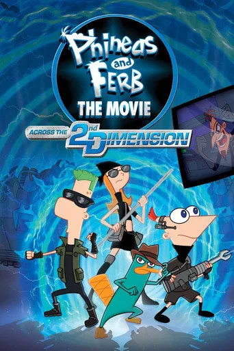 Fineas ve Förb 2. Boyutta (2011) posteri