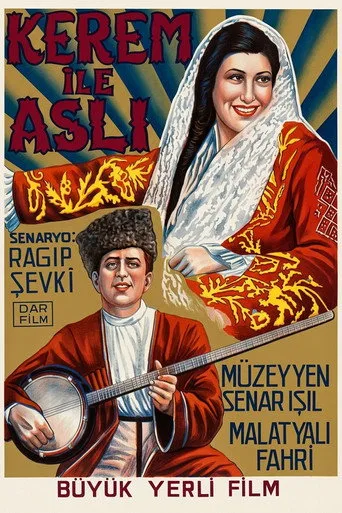 Kerem ile Aslı (1942) posteri