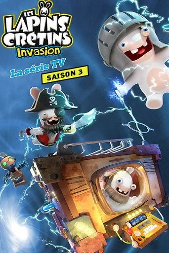 Les Lapins Crétins : Invasion 3. sezon posteri