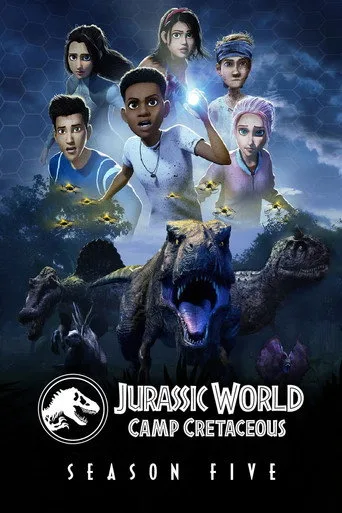 Jurassic World Kretase Kampı 5. sezon posteri