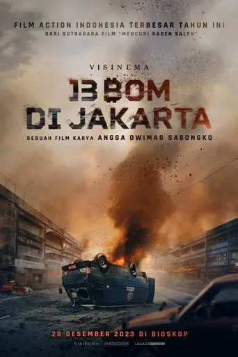 13 Bom di Jakarta (2023) posteri