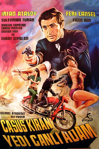 Casus Kıran: 7 Canlı Adam (1970) posteri
