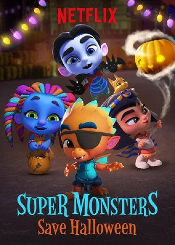 Super Monsters Save Halloween (2018) posteri