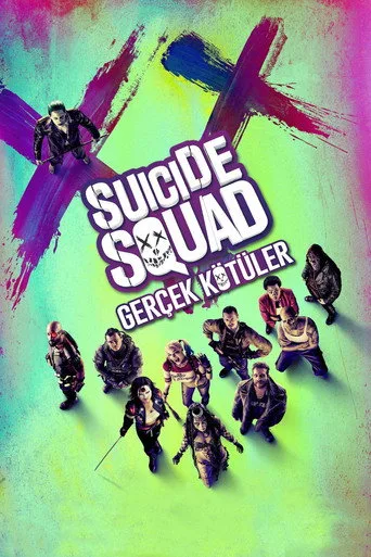 Suicide Squad: Gerçek Kötüler (2016) posteri
