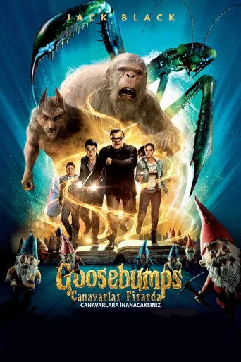 Goosebumps: Canavarlar Firarda (2015) posteri