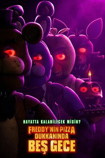Freddy'nin Pizza Dükkanında Beş Gece (2023) posteri