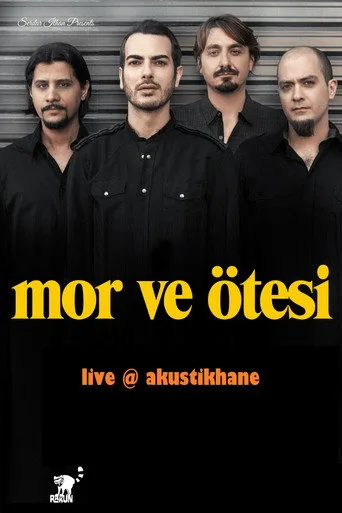 Mor ve Otesi Live On Akustikhane (2015) posteri
