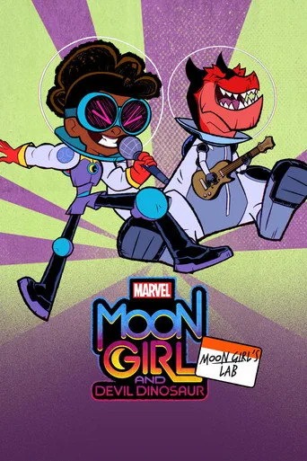 Marvel Moon Girl ve dev dinozor 0. sezon posteri